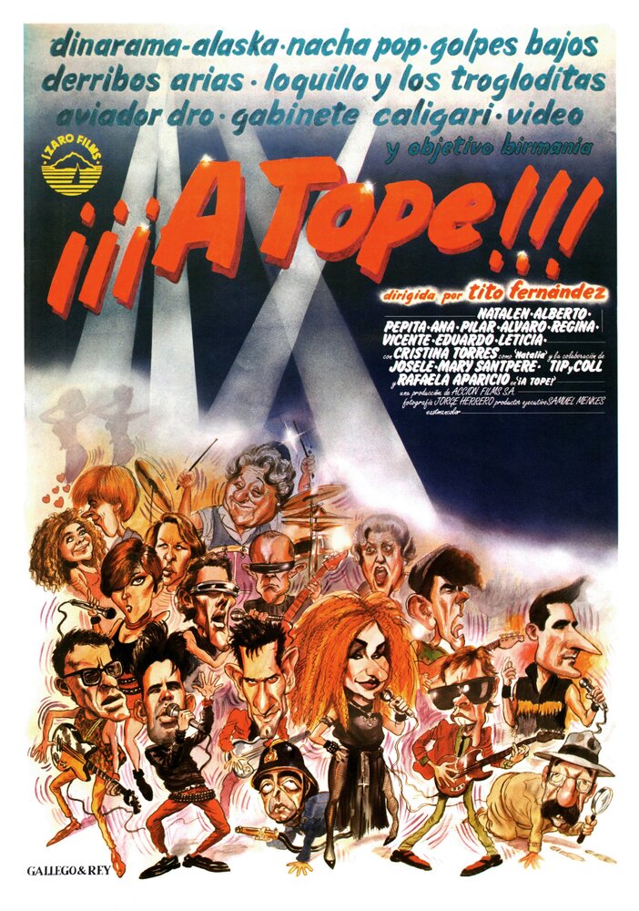 ¡¡¡A tope!!! (1984) постер